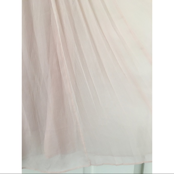 Aritzia Little Moon Pink Midi Pleated Peony Skirt - Picture 7 of 11